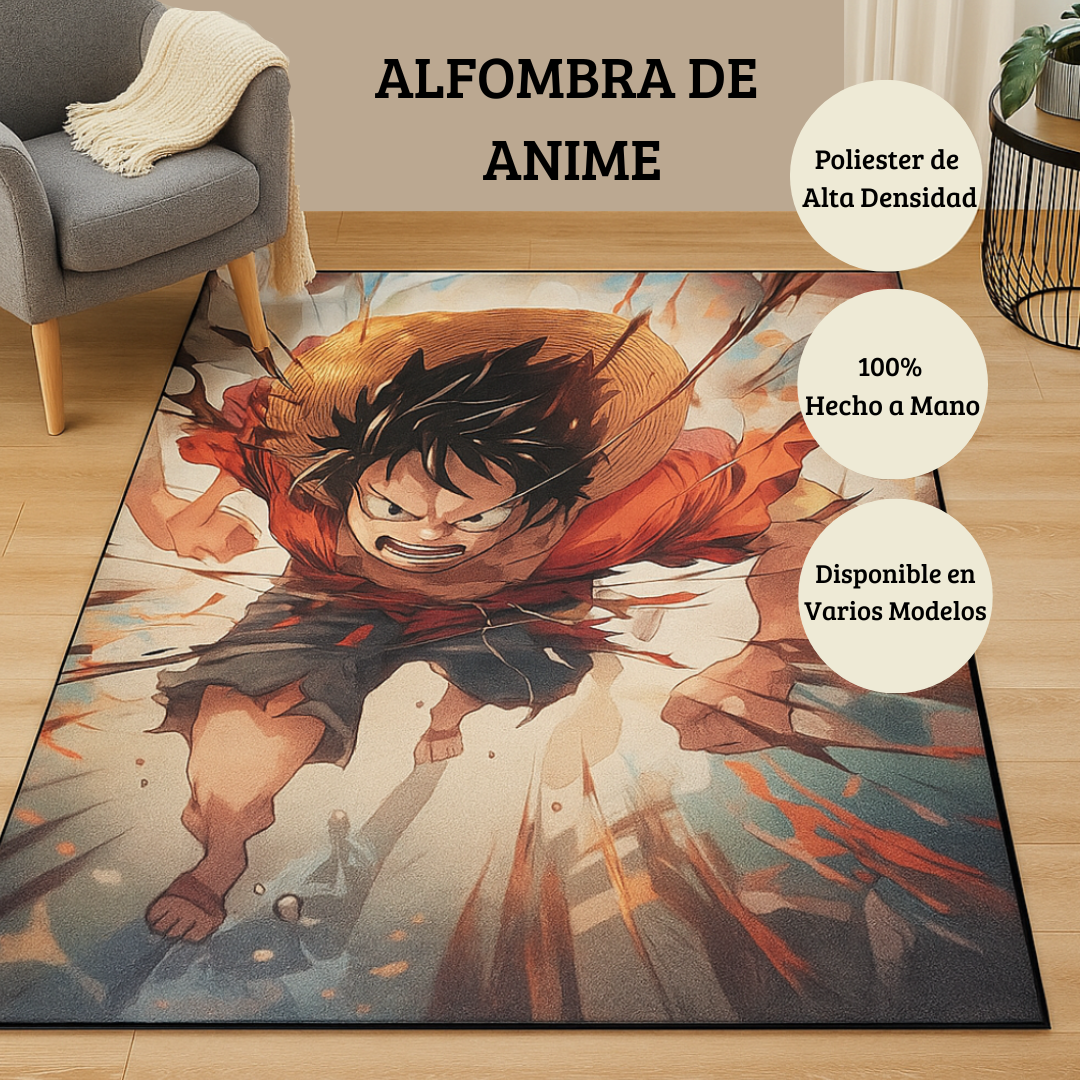 Alfombra Anime Decorativa Luffy