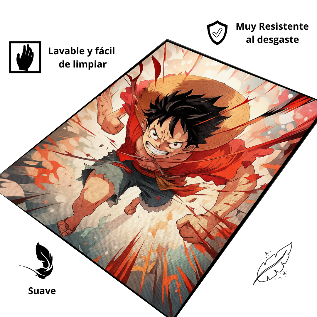 Alfombra Anime Decorativa Luffy