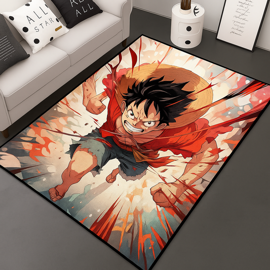 Alfombra Anime Decorativa Luffy